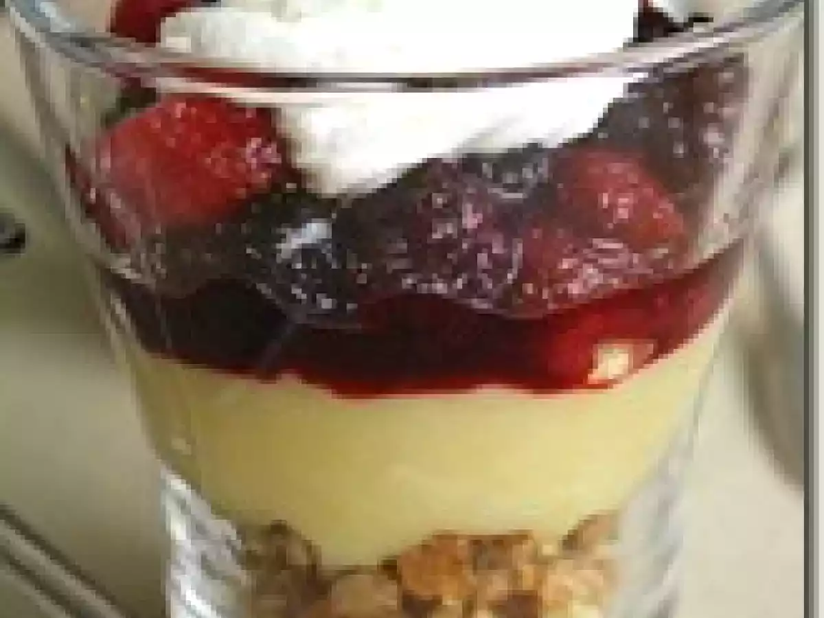 Lemon Curd, Poêlée de Fruits Rouges et Chantilly à la Lavande