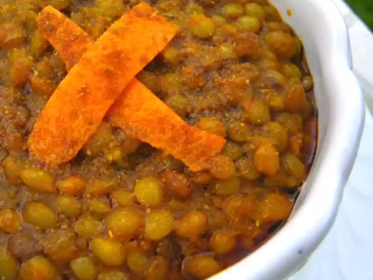 Lentilles à la marocaine