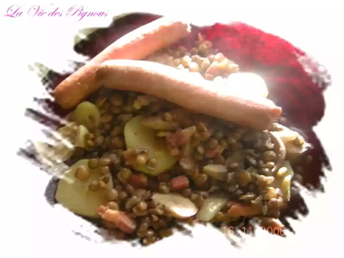 Lentilles à la paysanne