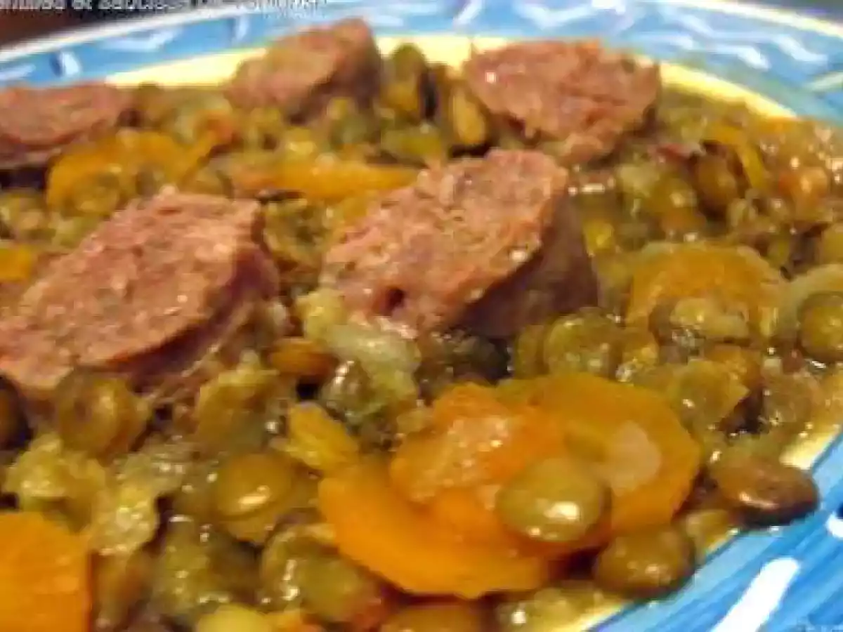 Lentilles à la saucisse de Toulouse - photo 2