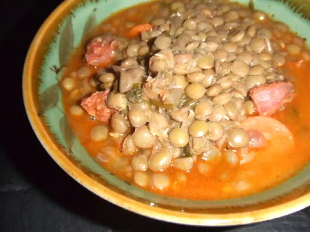 Lentilles au chorizo