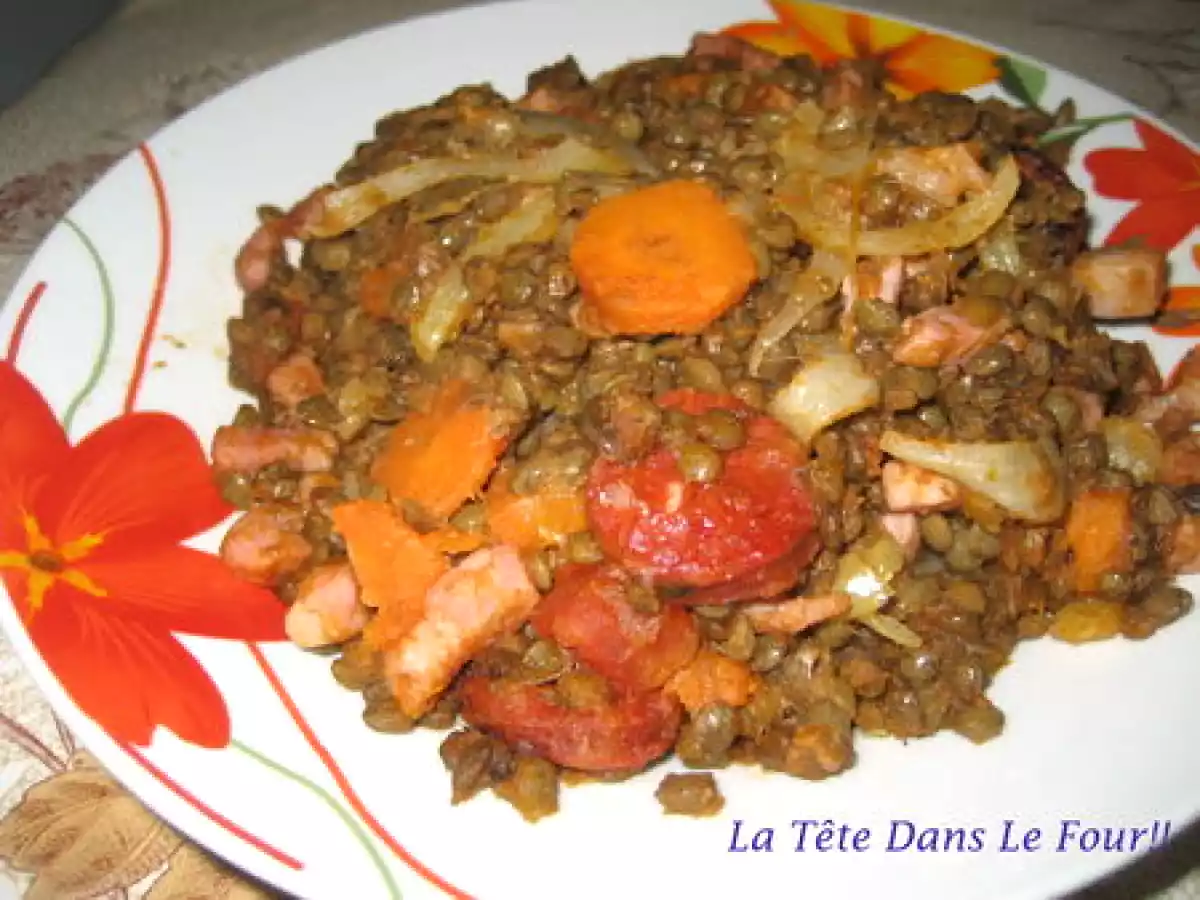 Lentilles au Chorizo