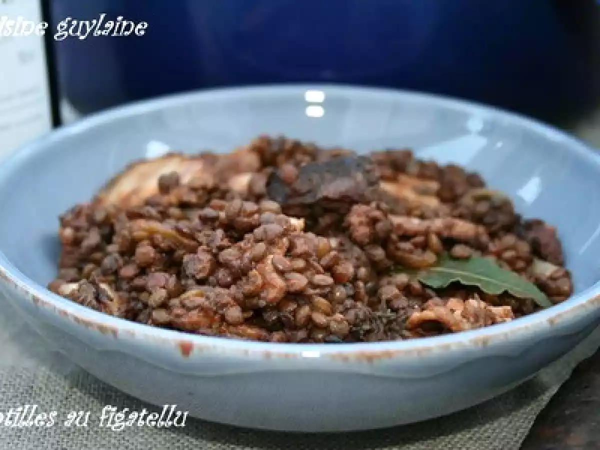 Lentilles au figatellu, recette corse - photo 2