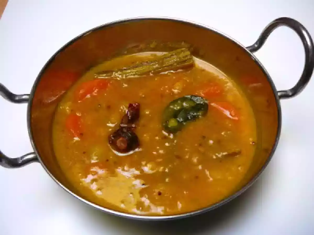 Lentilles aux légumes - Sambhar