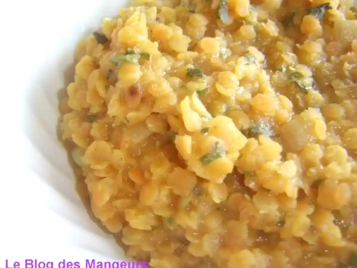 Lentilles Corail Curry - Coriandre - Cannelle