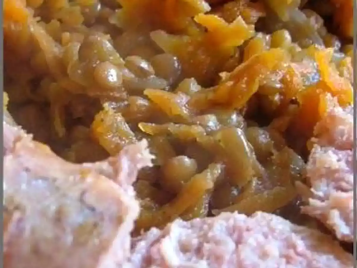 Lentilles/carottes aux saucisses - photo 2