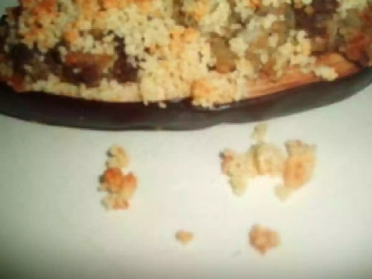 Les aubergines farcies au couscous - photo 2