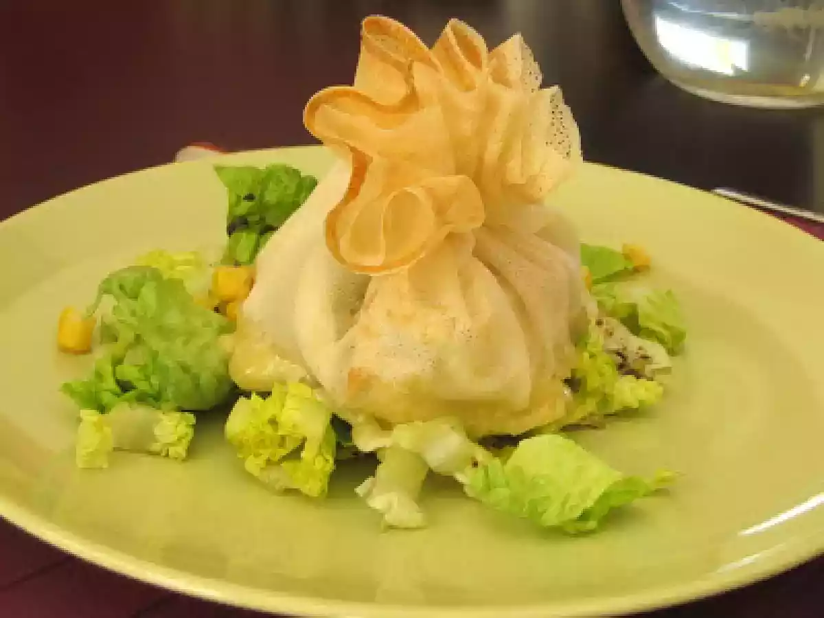 Les aumonières Cabecou & pommes de l'Ado