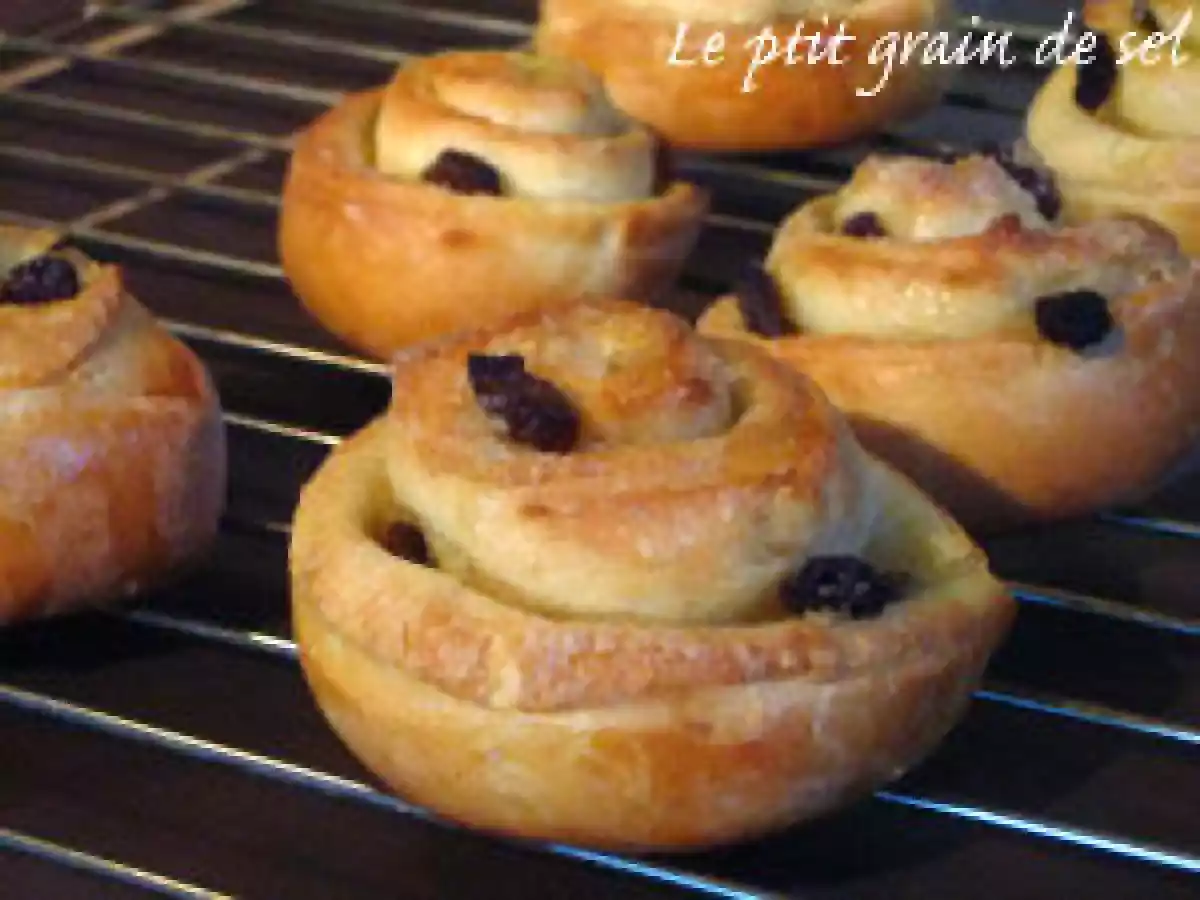 Les baulus, ou des escargots à la cannelle et aux raisins - photo 2