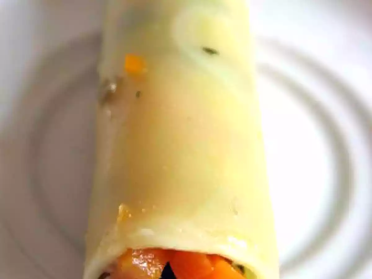 Les cannellonis de poulet aux légumes de Sophie - photo 2