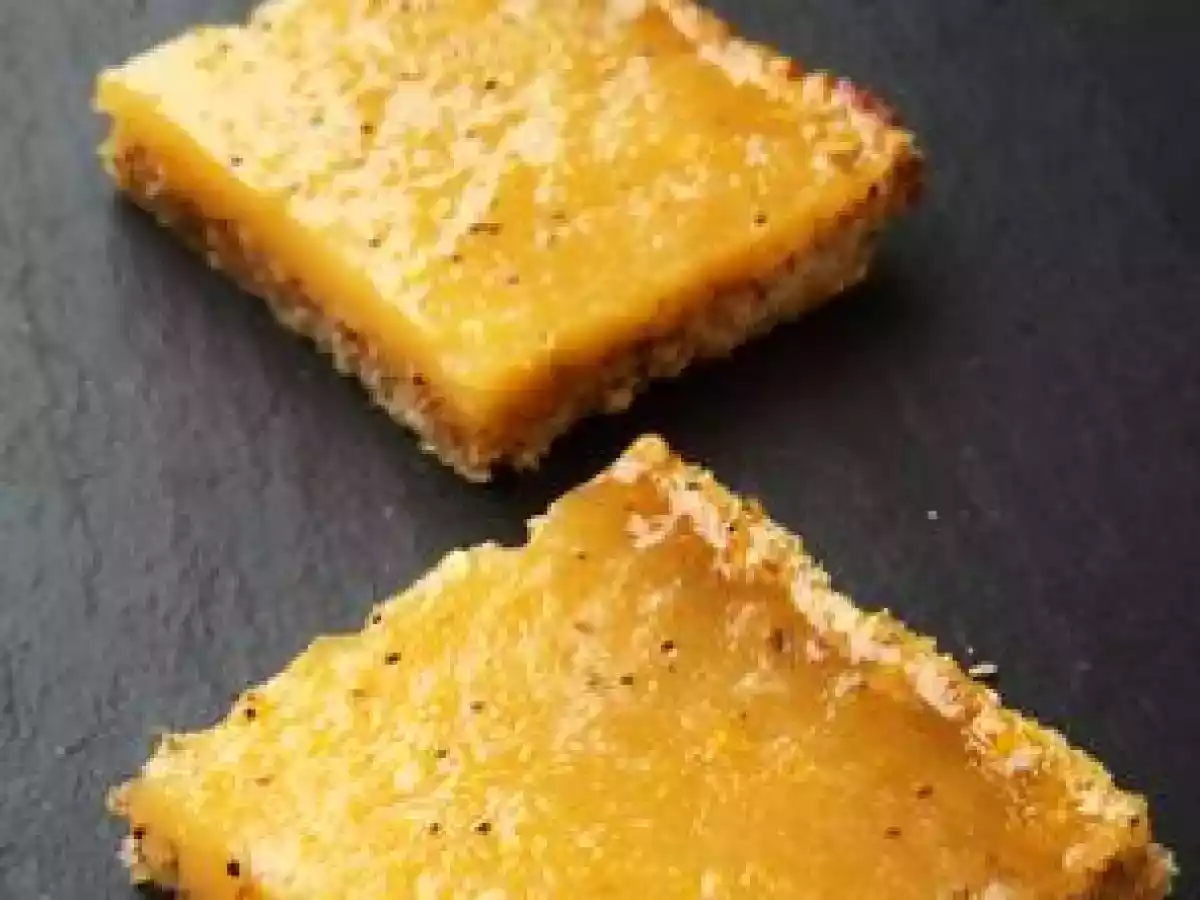 Les carrés au citron de Cléa