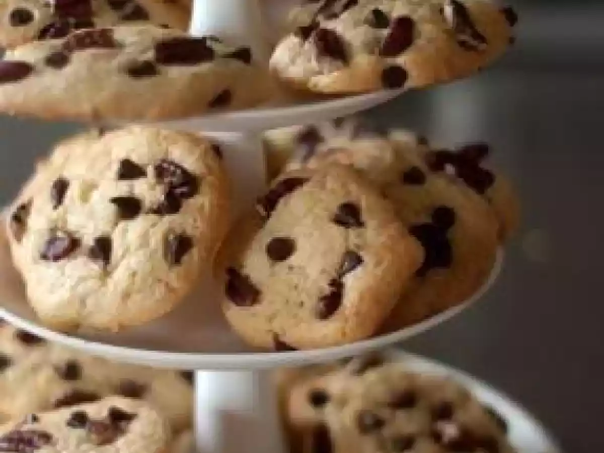 Les cookies aux pépites de chocolat