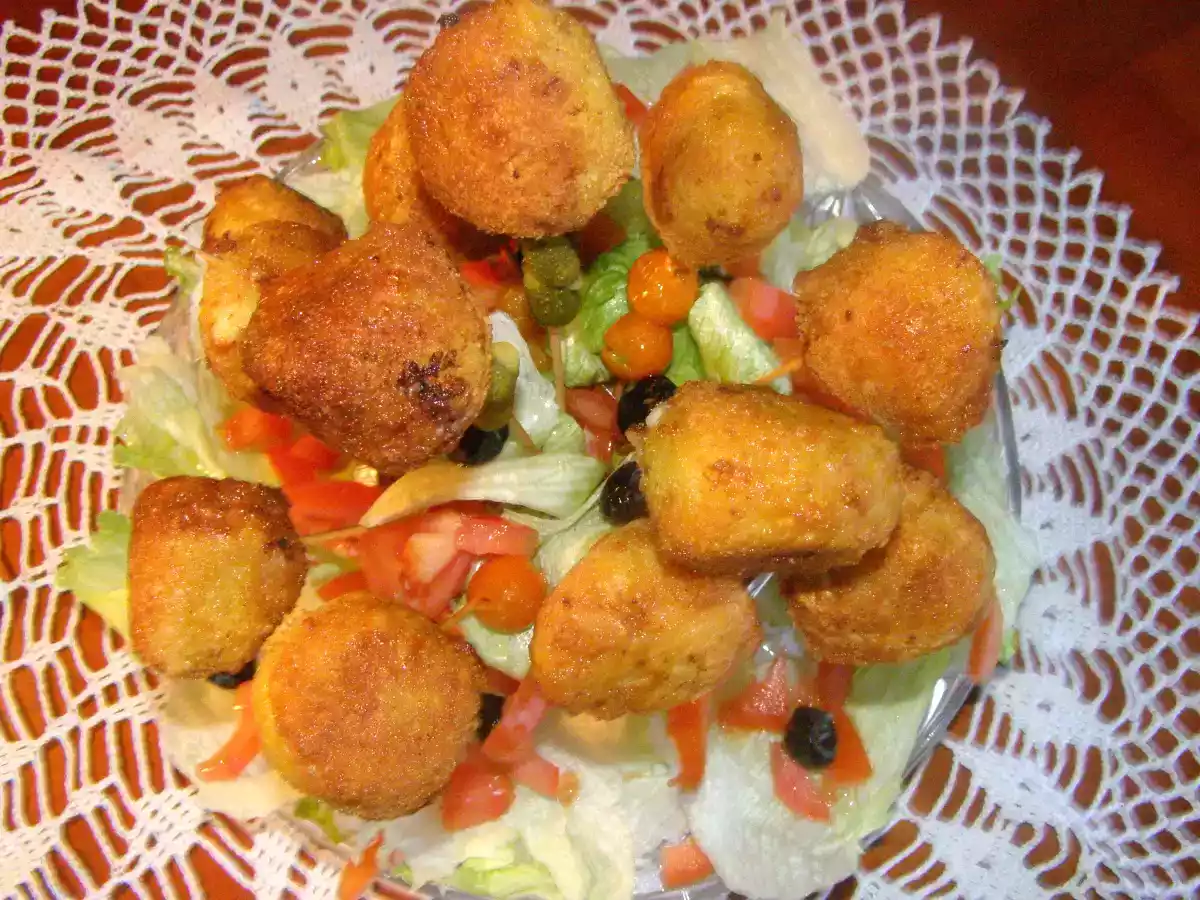 Les cromesquis gourmands de Normandie au camembert