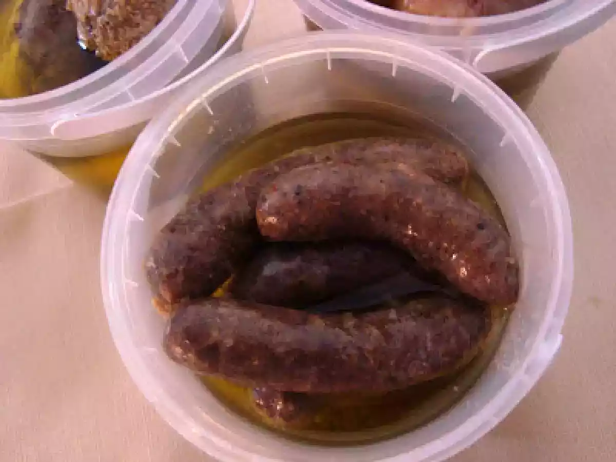 Les délices de l'Aid # merguez et andouillettes confits