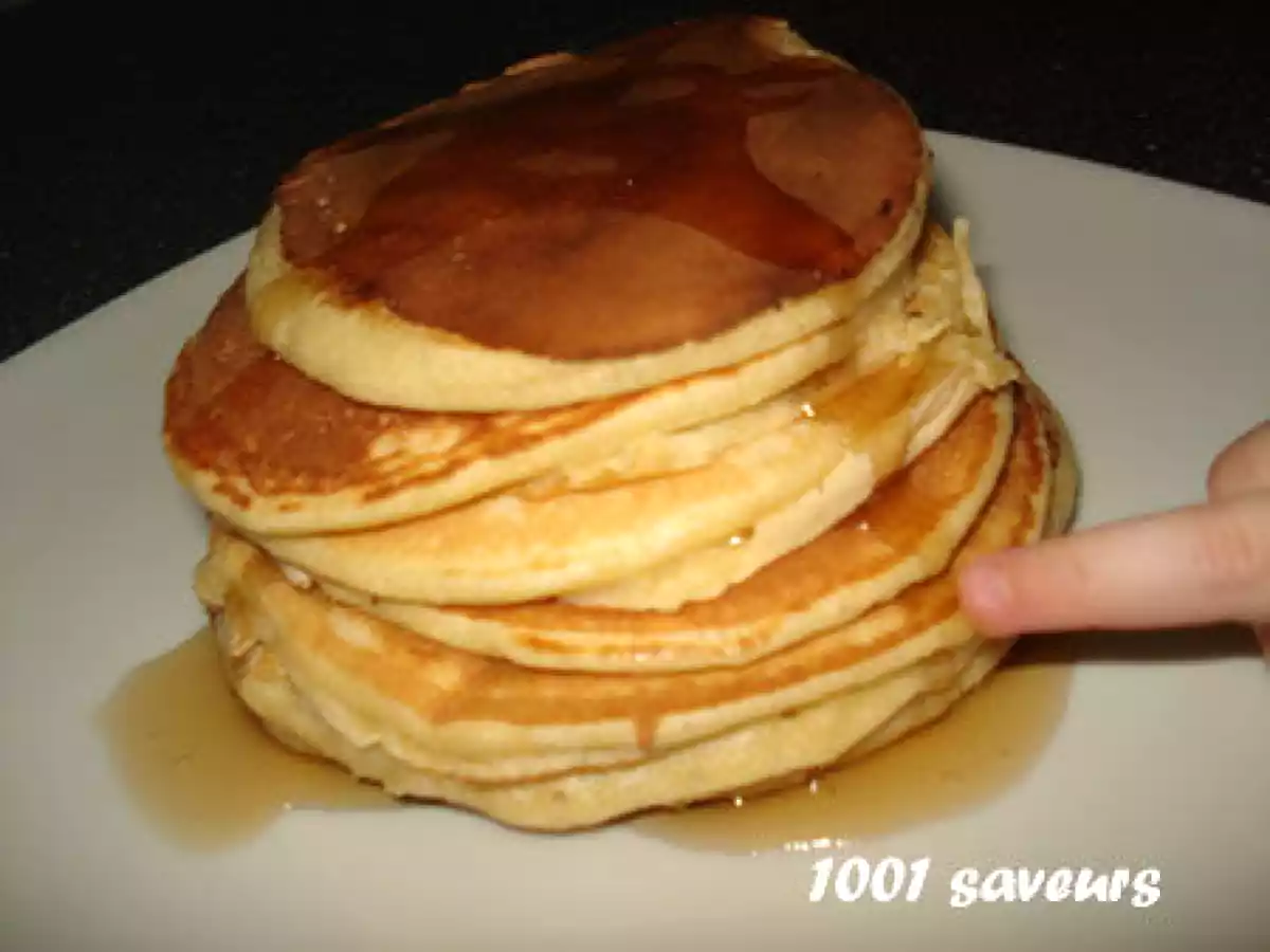 Les délicieux pancakes de Pascale Weeks