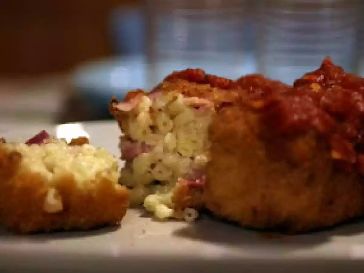 Les fabuleuses croquettes de macaroni de Grand-Mamy Mia