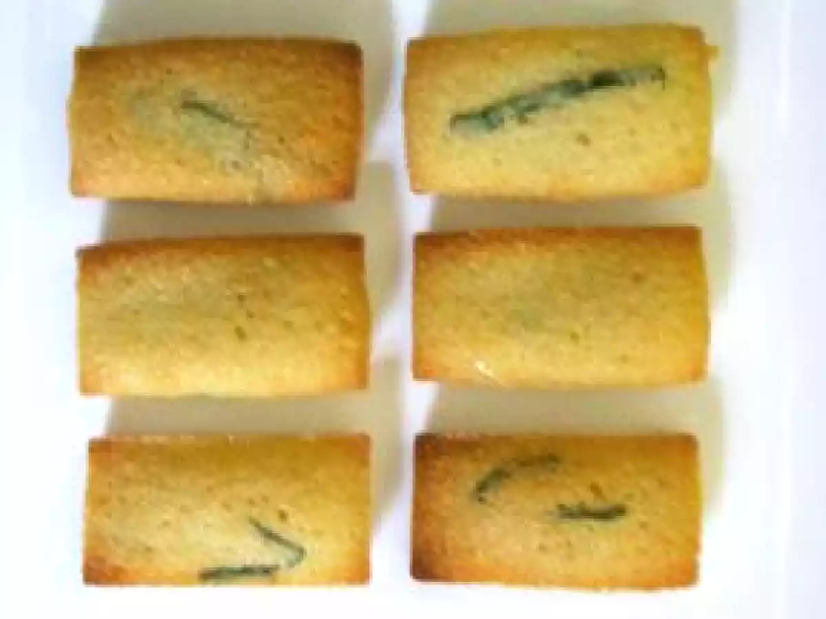 Les financiers de Julie... la recette