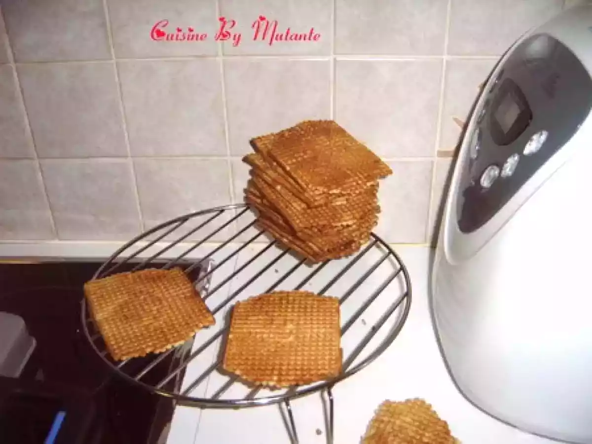 Les galettes fines du nouvel an faites à l'avance!