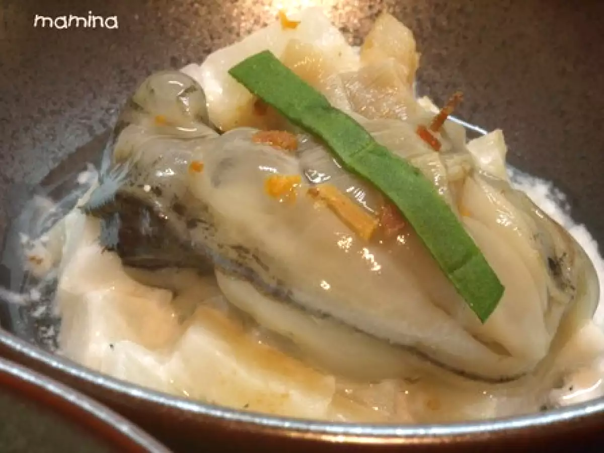 Les huîtres de Pâques, association terre-mer de l'huître et du céleri