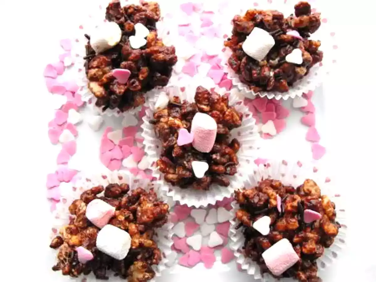 Les Kicroustilles Kissontrobons au chocolat et aux chamallows