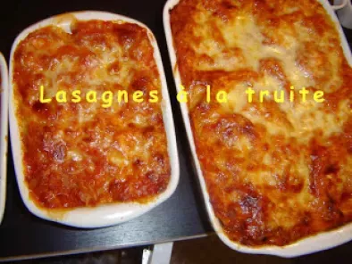 Les Lasagnes à la truite