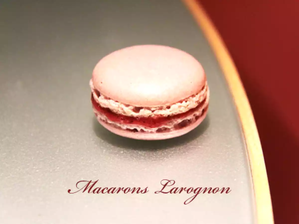 les macaron myrtille citron au thermomix