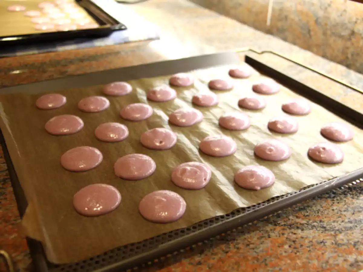 les macaron myrtille citron au thermomix - photo 2