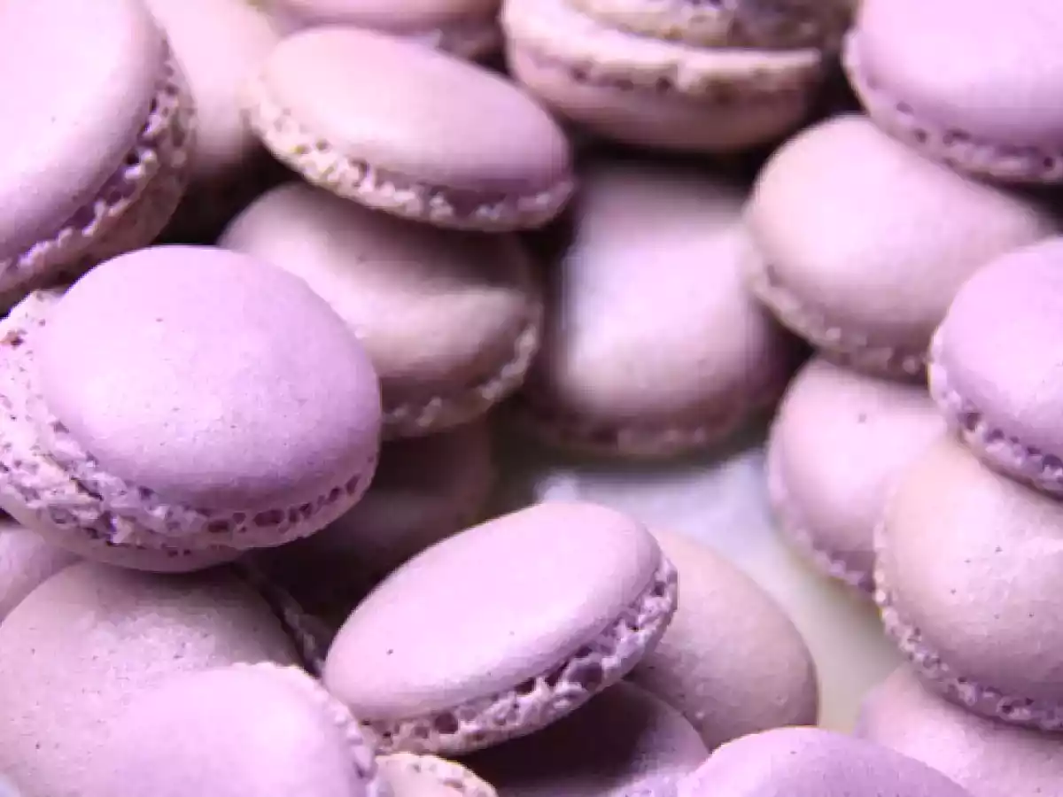 les macaron myrtille citron au thermomix - photo 3