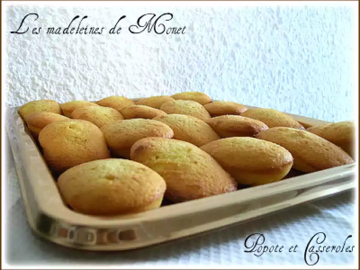 Les madeleines aux zestes de citron de Claude Monet - photo 3