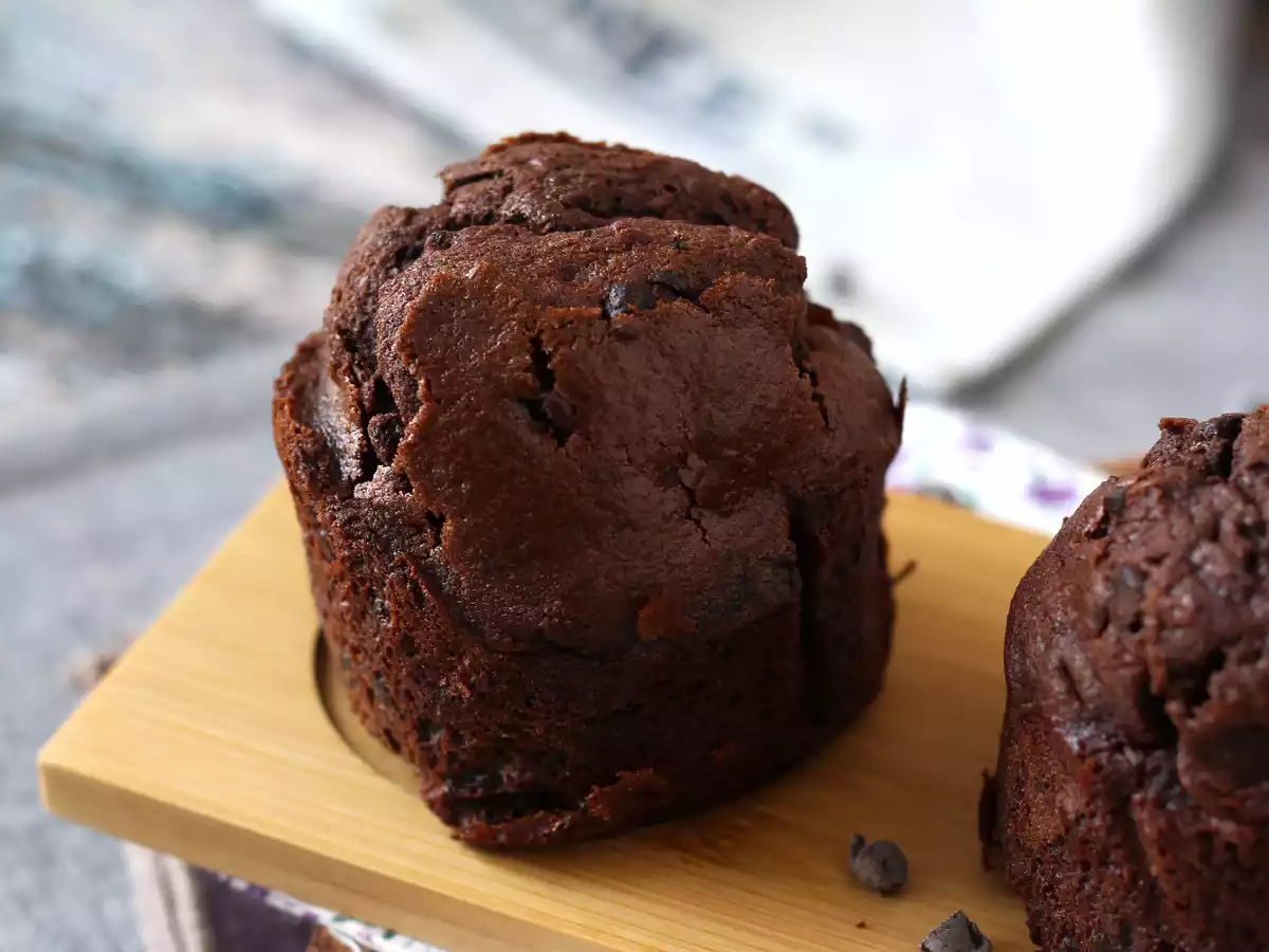 Les meilleurs muffins au chocolat: énormes et bien moelleux - photo 5