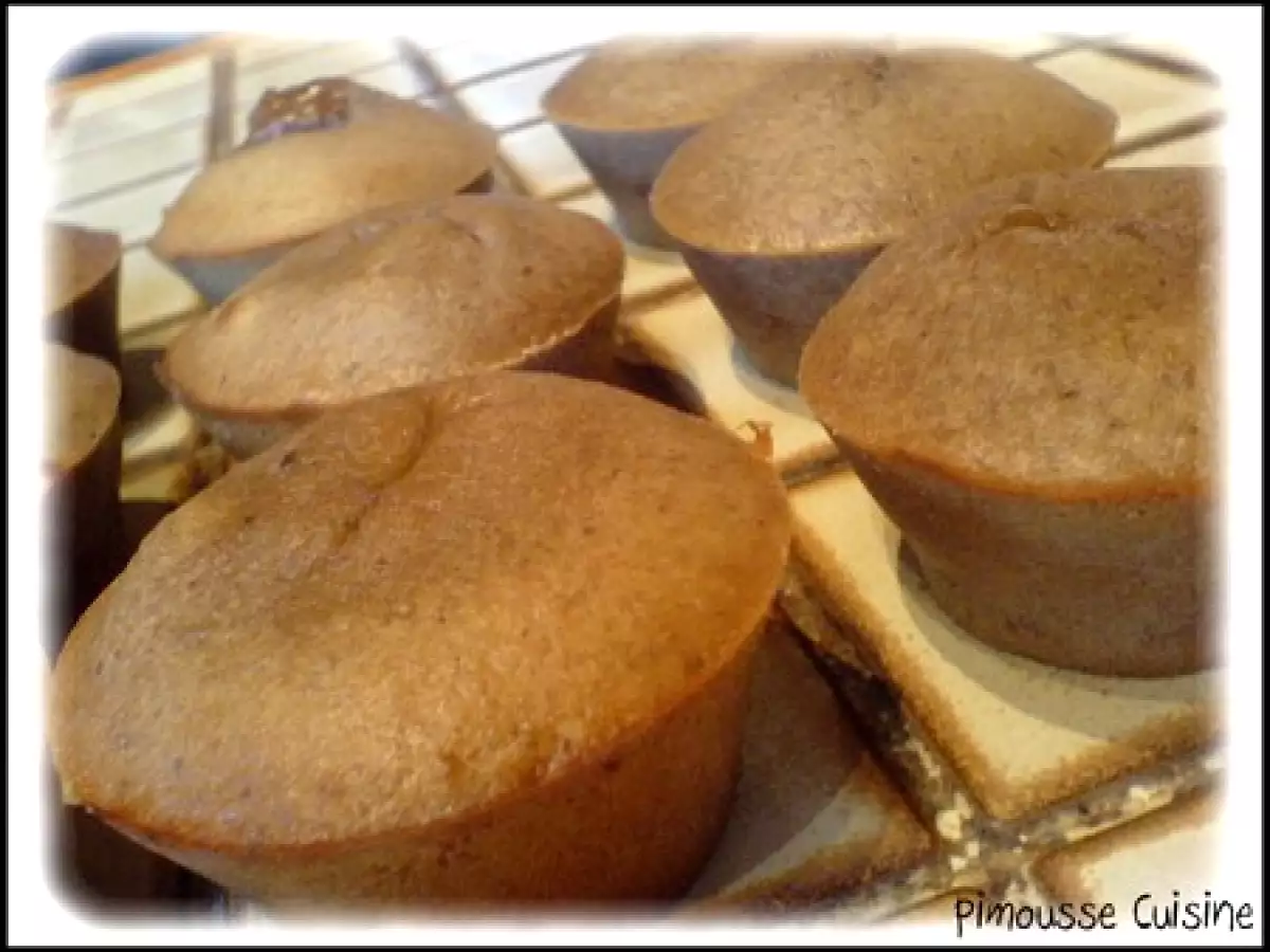 Les moelleux aux marrons vanillés au coeur de caramel au beurre salé