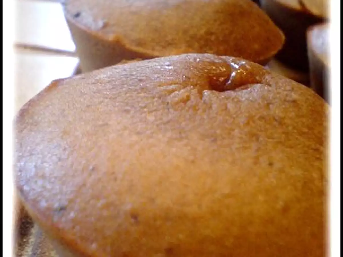 Les moelleux aux marrons vanillés au coeur de caramel au beurre salé - photo 3