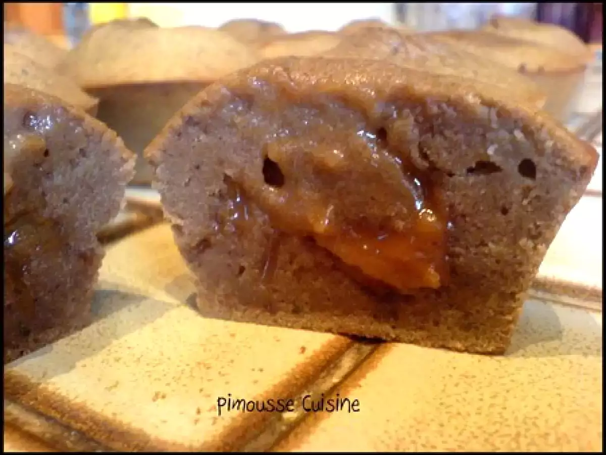 Les moelleux aux marrons vanillés au coeur de caramel au beurre salé - photo 6