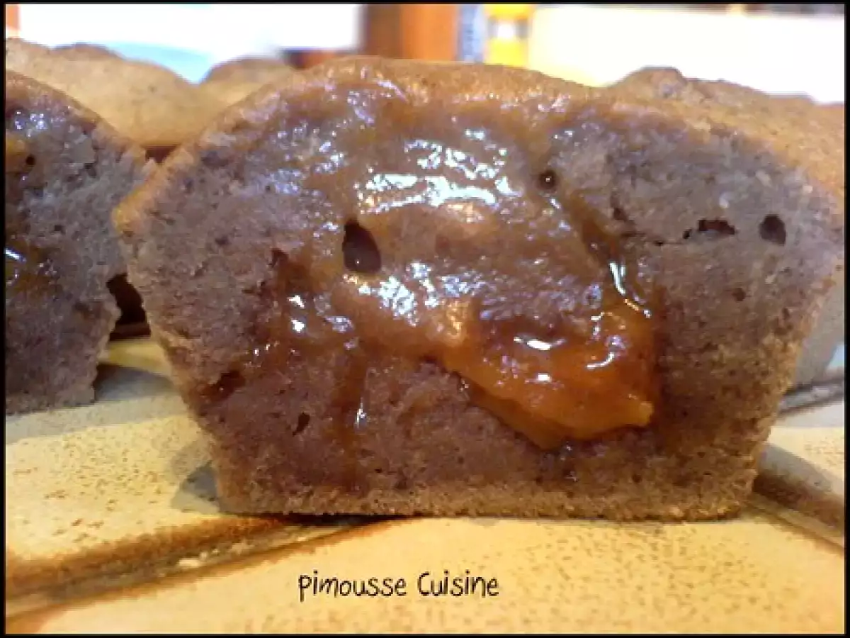 Les moelleux aux marrons vanillés au coeur de caramel au beurre salé - photo 7