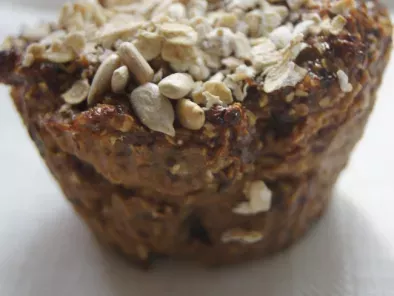 Les muffins santé: pruneaux, noix et céréales pour la vraie rentrée