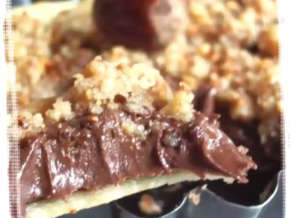 Les Nutella addict ? c'est par ici ! Tartelettes crumble au Nutella - photo 2