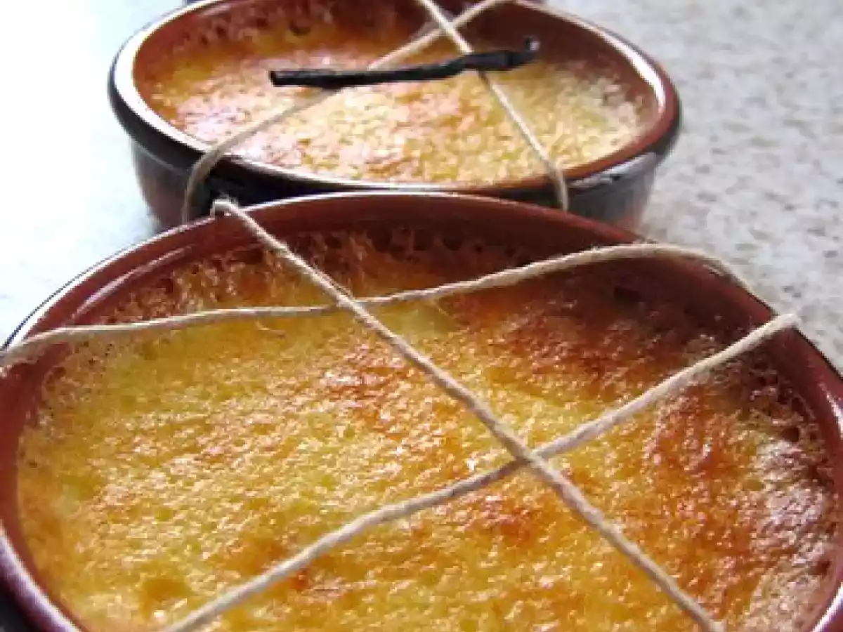 Les oeufs au lait, humm un petit délice..
