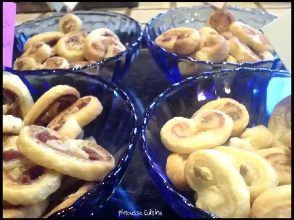 Les palmiers d'apéritifs