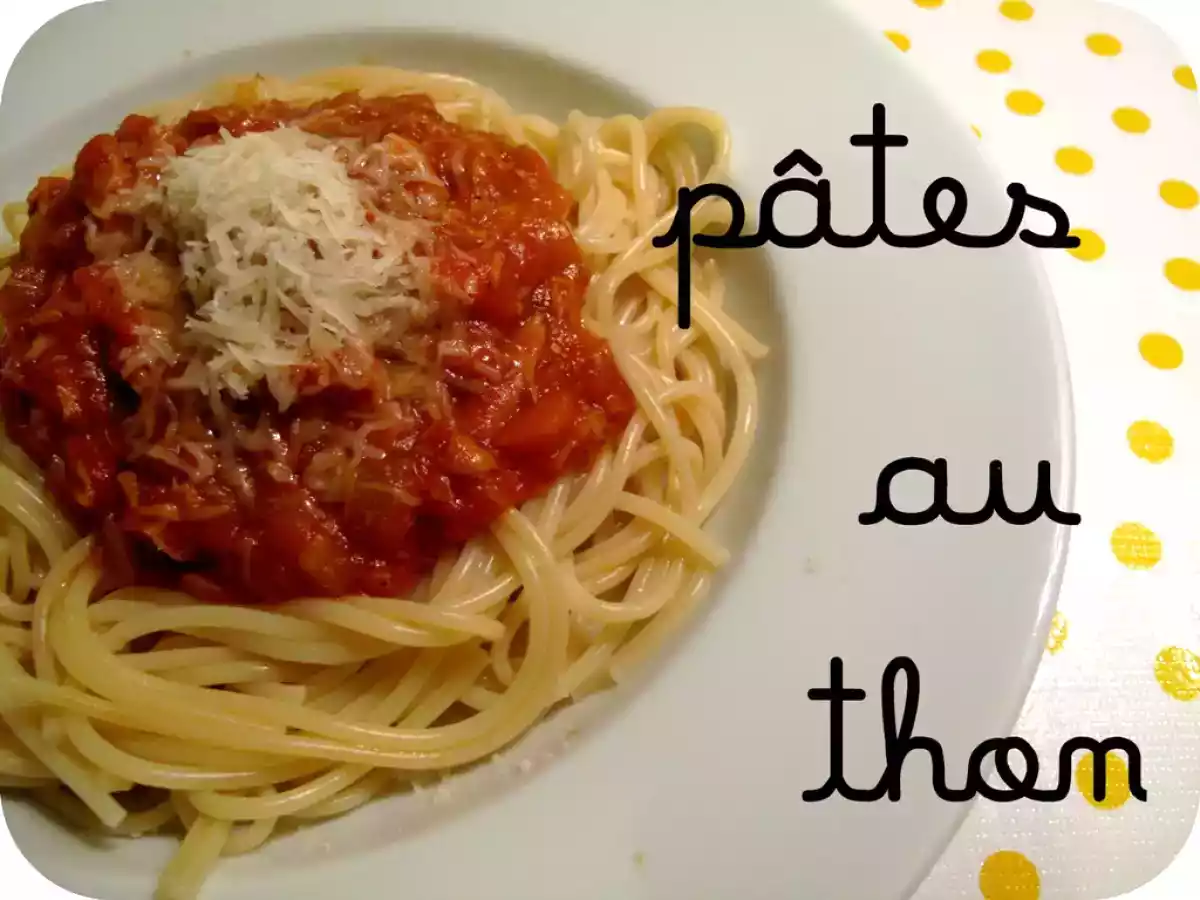 Les pâtes au thon du dimanche soir