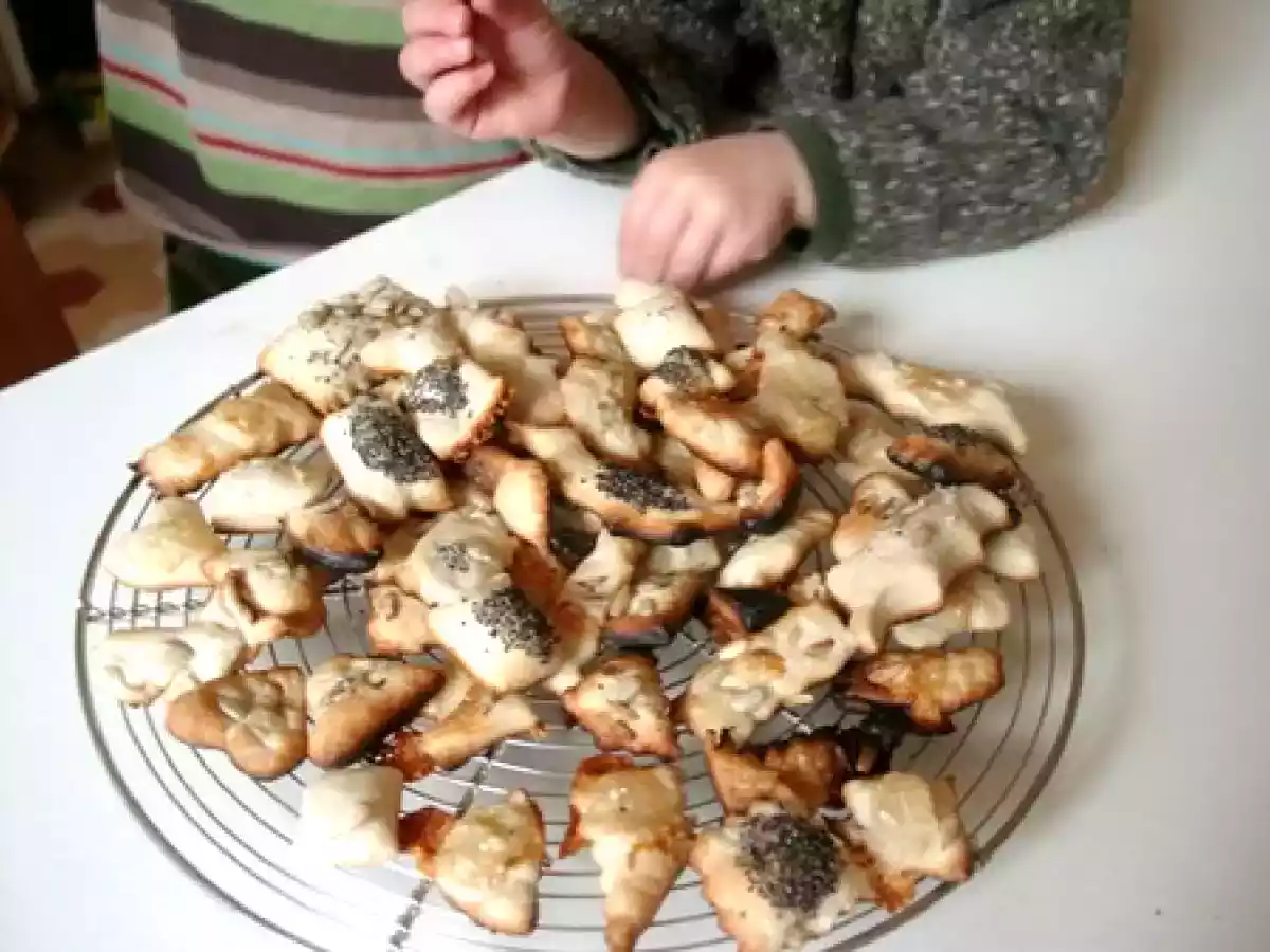 Les petits gâteaux apéritifs de mes enfants