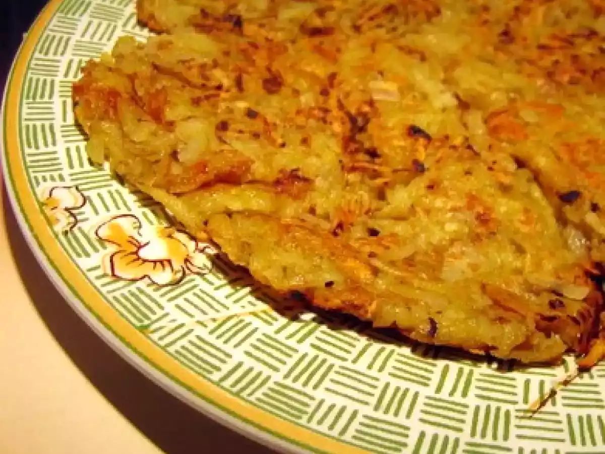 Les rösti de topinambours de Cyril Lignac