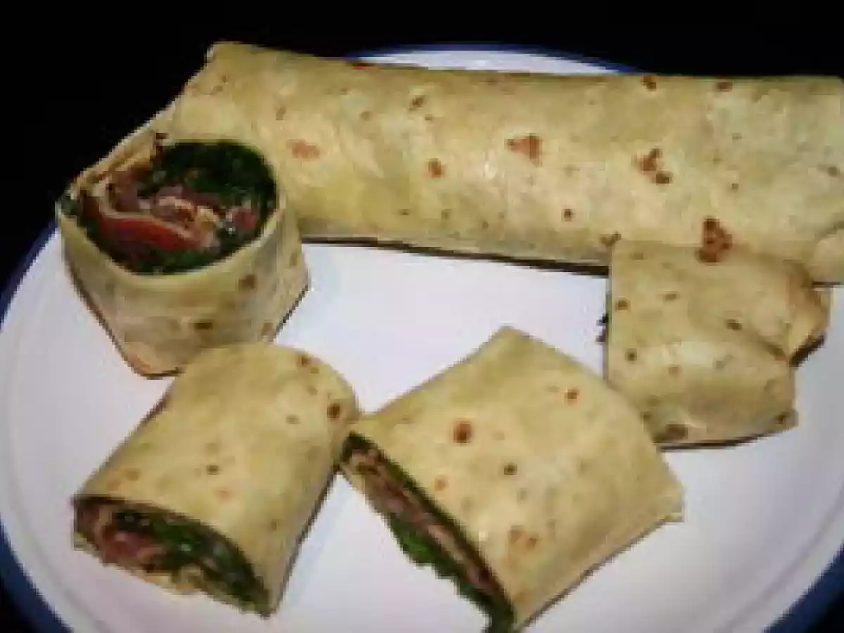 Les roulés de carpaccio de boeuf