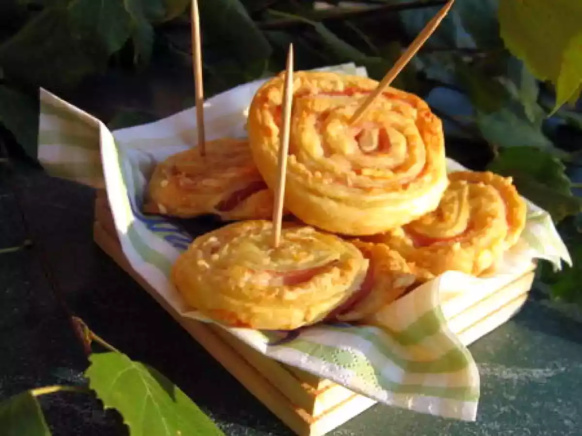 Les roulrouls au jambon