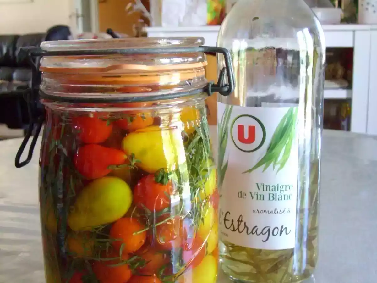 Les Tomates Cerise au vinaigre du Petit Bistro