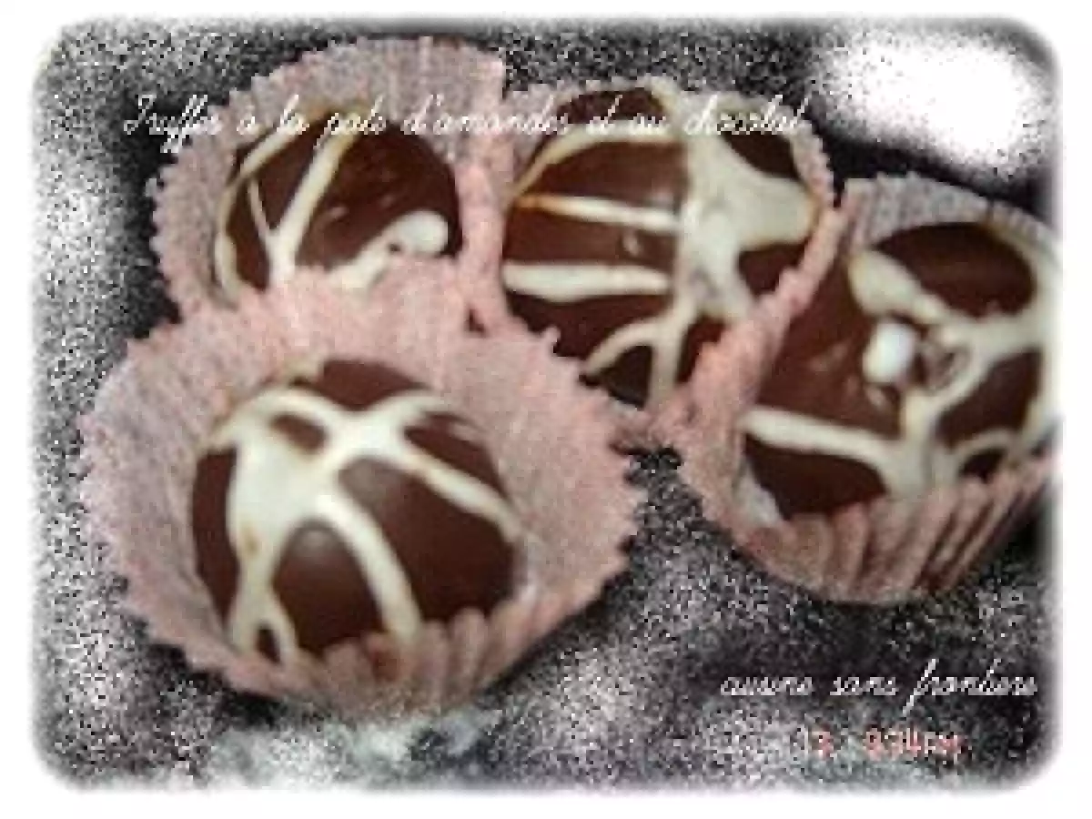 Les Truffes aux amandes et au chocolat