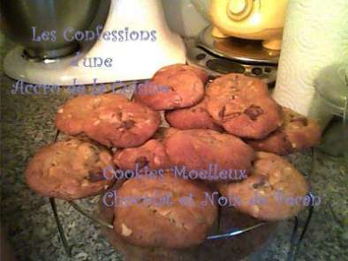 Les Vrais Cookies - Moelleux Choco noisettes Noix de Pécan