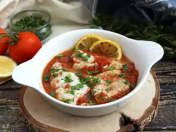 Recette Lieu noir à la tomate et citron (recette saine et facile !)