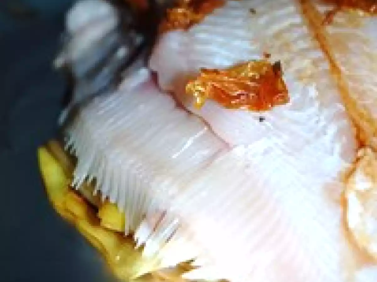 Limandes sur lit de poireaux aux olives (en papillotte) - photo 3