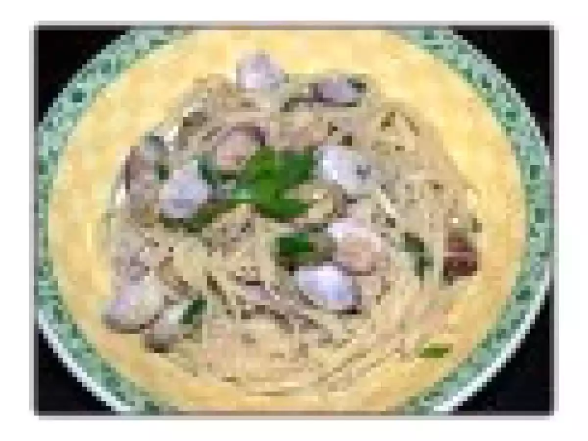 Linguine alle Vongole, chef d'oeuvre Italien.
