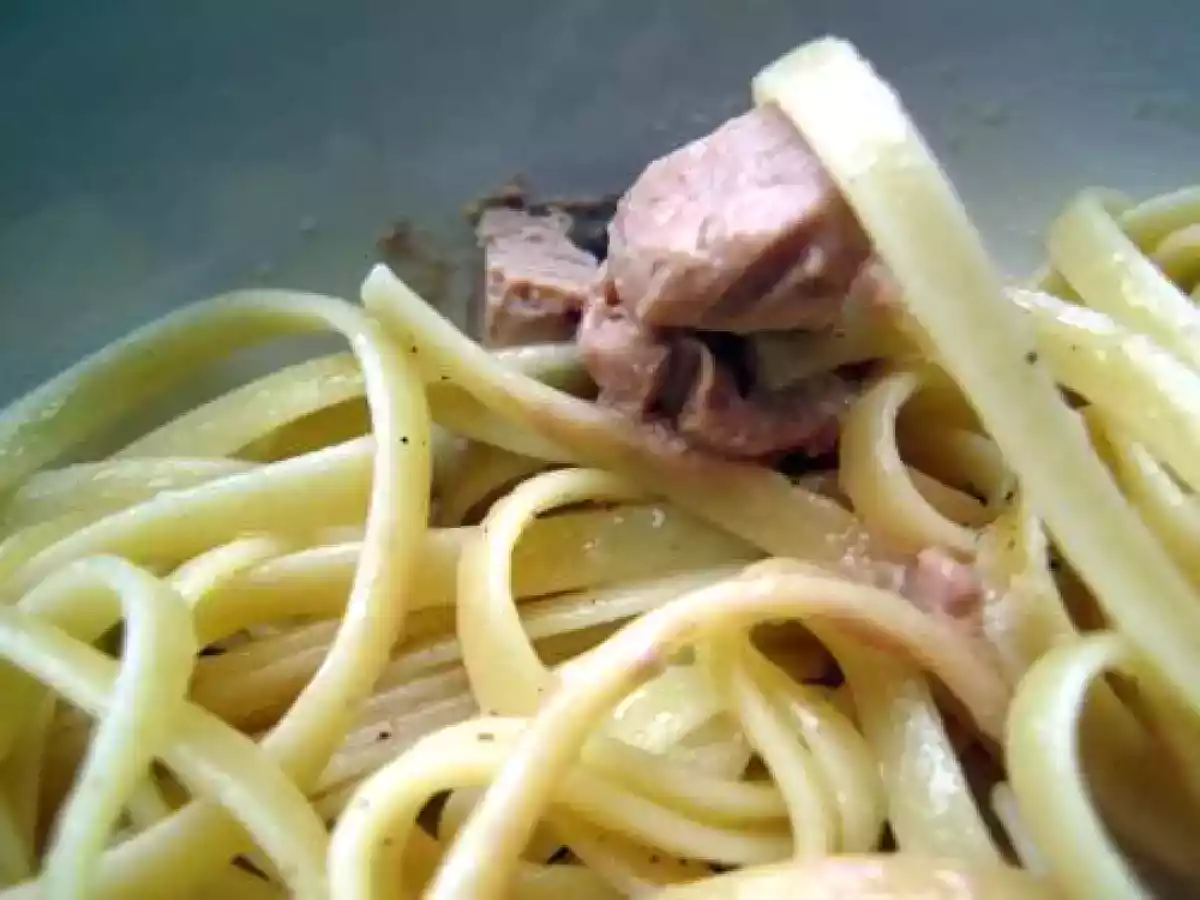 Linguine au foie gras. - photo 2
